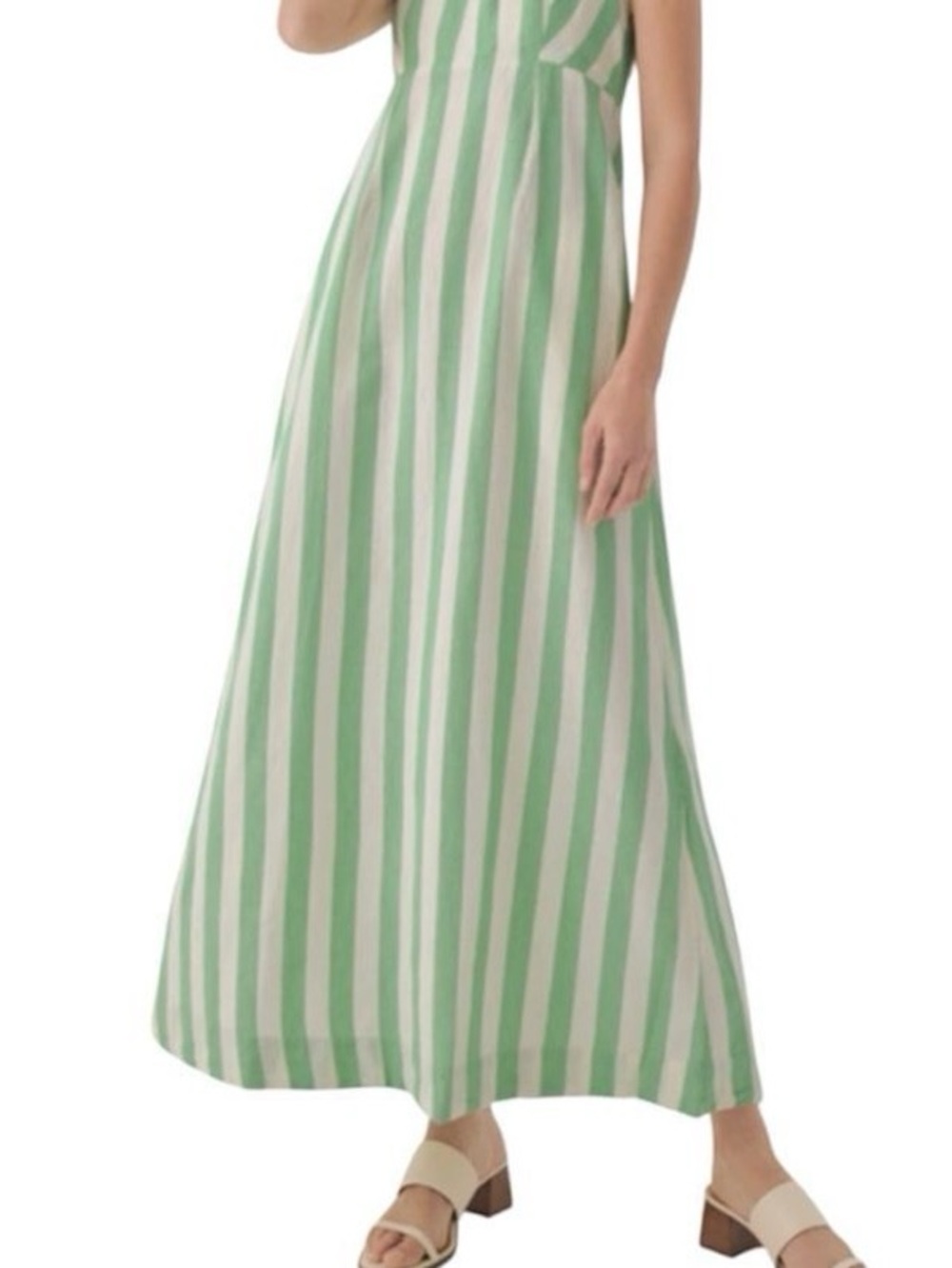 Pact Pure Organic Cotton Smocked Maxi Dress